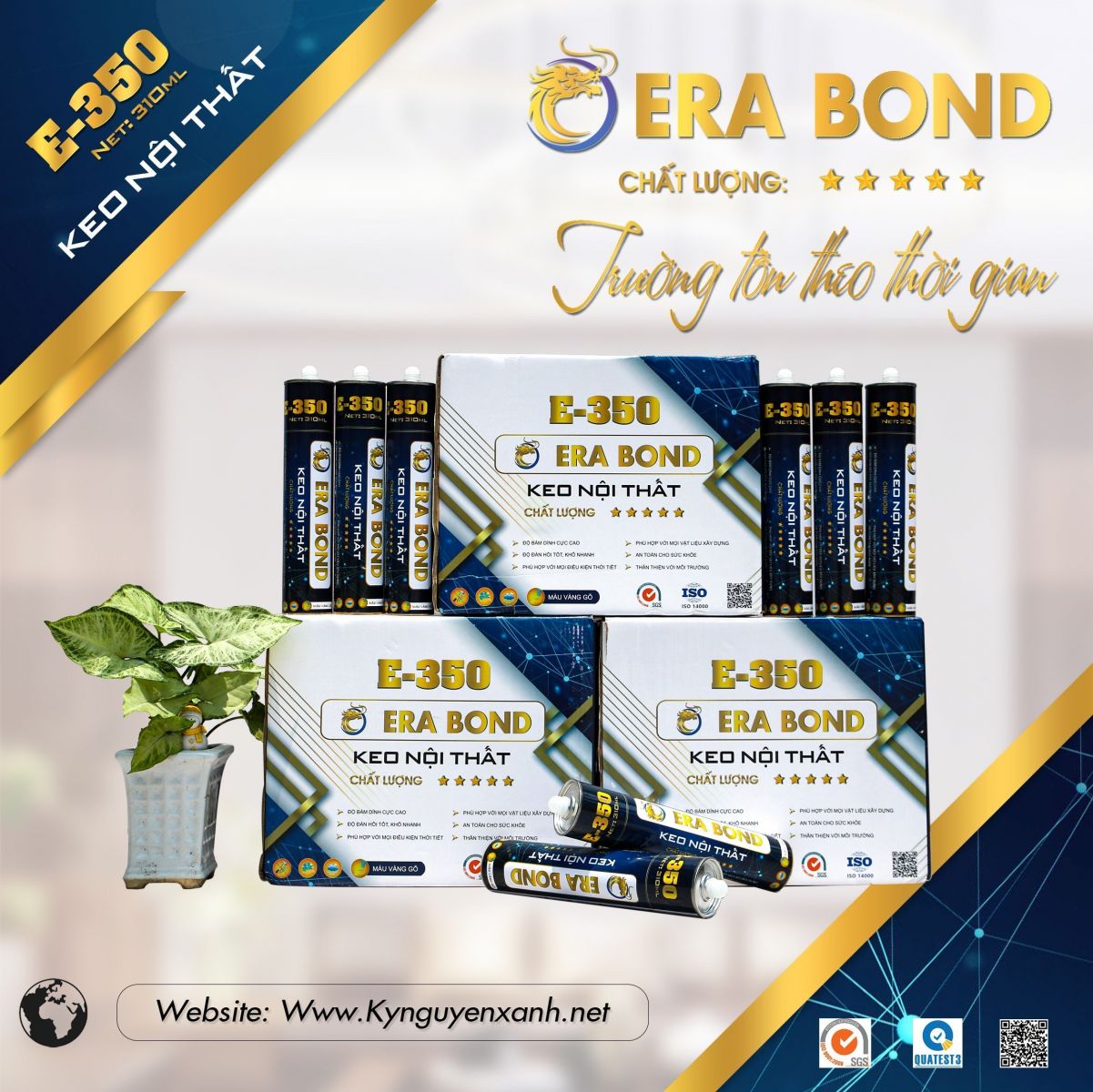 keo miễn đinh Era bond