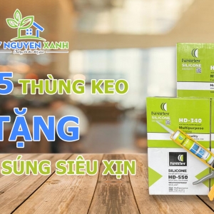 Mua keo silicone hender tặng ngay súng siêu xịn