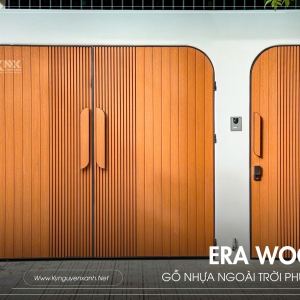 ERA WOOD W100-B07 – Gỗ Nhựa Ngoài Trời Phủ ASA Cao Cấp | Sang Trọng – Bền Bỉ – Chống Bay Màu