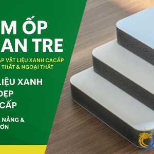 Tấm Ốp Than Tre Kỷ Nguyên Xanh – Giải Pháp Vật Liệu Xanh Cao Cấp Cho Nội Thất & Ngoại Thất
