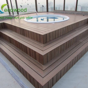 Sàn gỗ ngoài trời là gì? Thành phần cấu tạo, ưu điểm và ứng dụng?